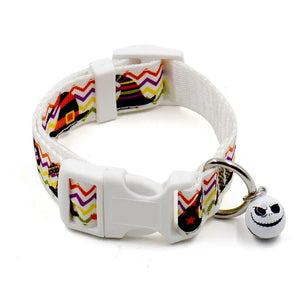 New Ghost Halloween Series Dog Collar With Bell Pets Hub Co